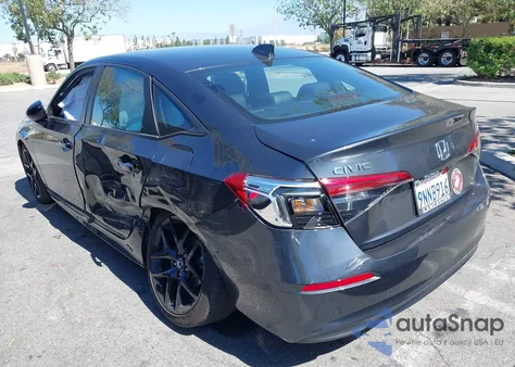 2024 Honda Civic Sport from USA, damaged, VIN 2HGFE2F52RH592098